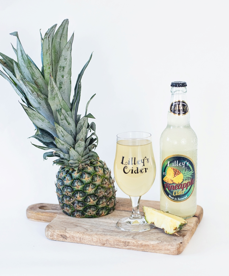 Pineapple Bottle Packs Lilley's Cider Ltd