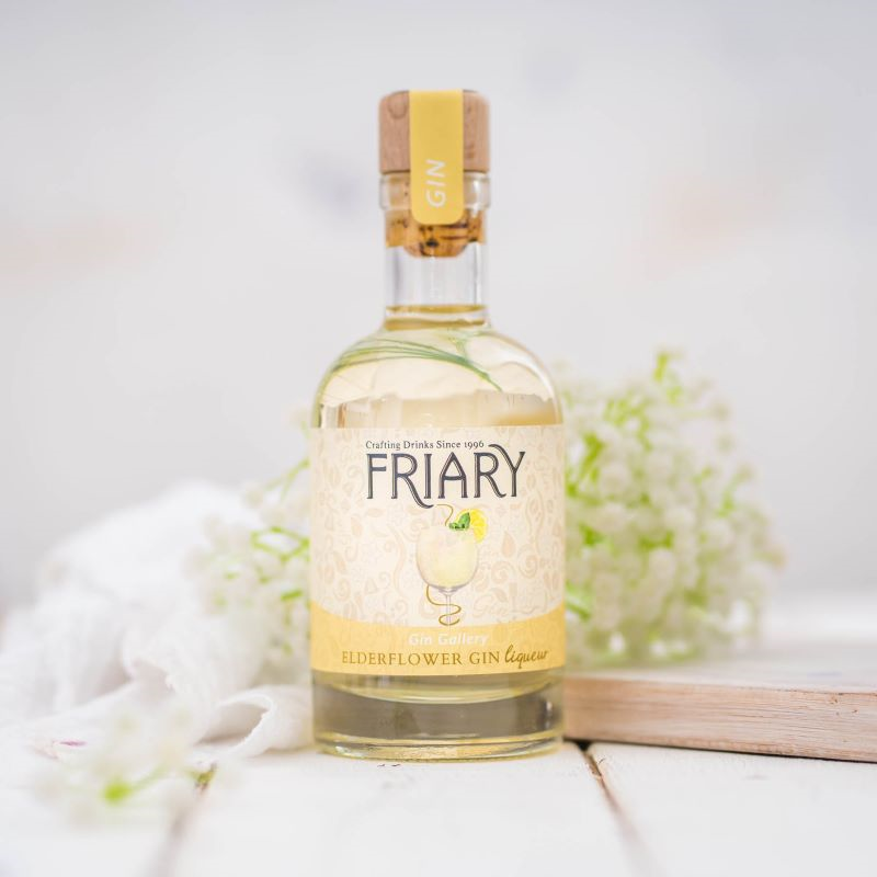 Friary Drinks Elderflower Gin 200ml Lilley's Cider Ltd